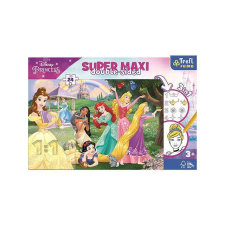 Disney Hercegnők SuperMaxi kétoldalas 3 az 1-ben puzzle 24db-os puzzle, kirakós
