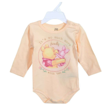 Disney hosszú ujjú body Micimackó 6-9 hó (74 cm) kombidressz, body