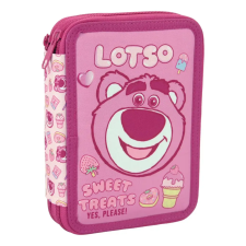 Disney Játékháború Lotso Jam tolltartó töltött 2 emeletes tolltartó