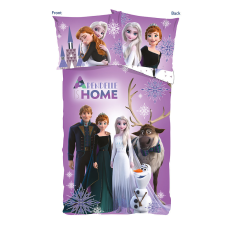 Disney Jégvarázs Arendelle is Home ágyneműhuzat 140×200 cm, 70×90 cm lakástextília