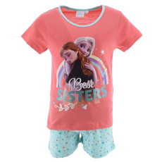 Disney Jégvarázs Best Sisters Peach gyerek rövid pizsama 4 év / 104 cm