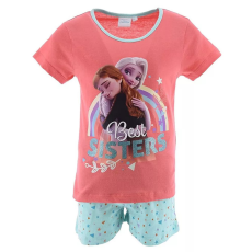 Disney Jégvarázs Best Sisters White gyerek rövid pizsama 4-8 év