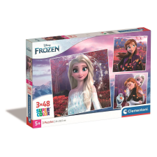 Disney Jégvarázs Bond 3x48 db-os puzzle Clementoni puzzle, kirakós