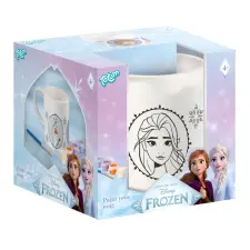  Disney Jégvarázs Destiny festhető porcelán bögre 235 ml Díszdobozban kreatív és készségfejlesztő