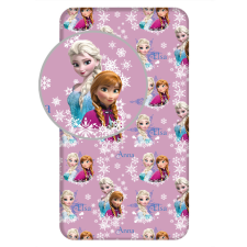 Disney Jégvarázs Duo Sisters gumis lepedő 90x200 cm lakástextília