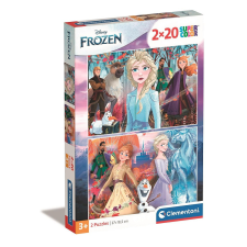 Disney Jégvarázs Echoes 2x20 db-os puzzle Clementoni puzzle, kirakós