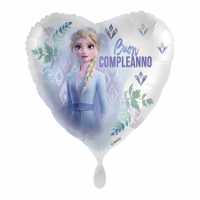  Disney Jégvarázs Elsa Buon Compleanno fólia lufi 43 cm party kellék