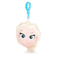 Disney Jégvarázs Elsa fej bagclip plüss – 13 cm kulcstartó