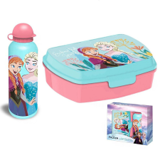Disney Jégvarázs Enchanted szendvicsdoboz + alumínium kulacs szett kulacs, kulacstartó