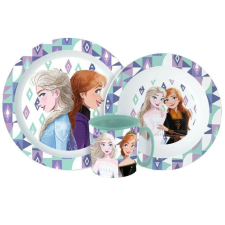 Disney Jégvarázs micro étkészlet szett 350ml bögrével (Ice Magic) babaétkészlet