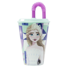 Disney Jégvarázs műanyag szívószálas pohár - 430 ml üdítős pohár