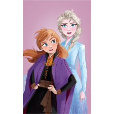 Disney Jégvarázs Purple kéztörlő, arctörlő, törölköző 30x50cm lakástextília