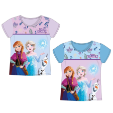  Disney Jégvarázs Sisters gyerek rövid póló, felső 3-8 év gyerek póló