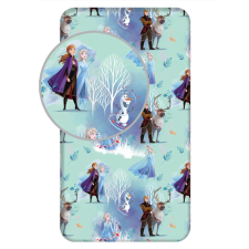 Disney Jégvarázs White Trees gumis lepedő 90*200 cm babaágynemű, babapléd
