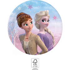 Disney Jégvarázs Wind papírtányér 8 DARABOS, 20 cm FSC Nr4 party kellék
