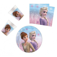  Disney Jégvarázs Wind party szett 36 db-os 20 cm-es tányérral party kellék