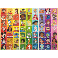 Disney karakterek XXL puzzle 100 darabos puzzle, kirakós