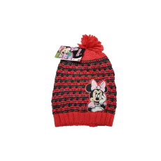 Disney kislány Sapka - Minnie Mouse #piros-fekete