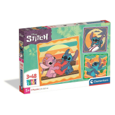  Disney Lilo és Stitch, A csillagkutya 3x48 db-os puzzle Clementoni puzzle, kirakós