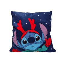 Disney Lilo és Stitch, A csillagkutya Antler Karácsony párnahuzat 40x40 cm Velúr lakástextília