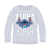 Disney Lilo és Stitch, A csillagkutya Athletic gyerek hosszú póló, felső 122 cm