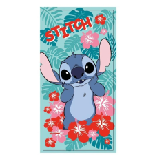 Disney Lilo és Stitch, A csillagkutya Bloom fürdőlepedő, strandtörölköző 70x140cm (Fast Dry) lakástextília