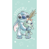  Disney Lilo és Stitch, A csillagkutya Buddies fürdőlepedő, strand törölköző 70x140cm