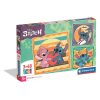 Disney Lilo és Stitch, A csillagkutya Disney Lilo és Stitch, A csillagkutya 3x48 db-os puzzle Clementoni