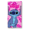 Disney Lilo és Stitch, A csillagkutya Floral Love fürdőlepedő, strand törölköző 70x140 cm (Fast Dry) Nr21