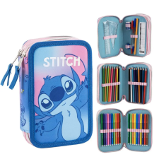 Disney Lilo és Stitch, A csillagkutya Galaxy tolltartó töltött 3 emeletes tolltartó