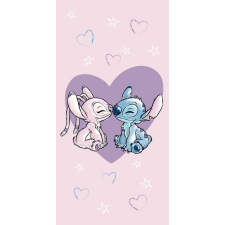 Disney Lilo és Stitch, A csillagkutya Love fürdőlepedő, strand törölköző 70x140cm lakástextília