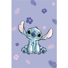 Disney Lilo és Stitch, A csillagkutya Purple mikroflanel takaró 100x150cm lakástextília