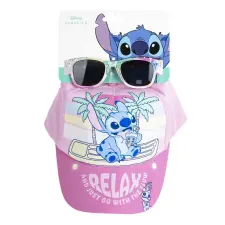  Disney Lilo és Stitch, A csillagkutya Relax napszemüveg és baseball sapka szett ajándéktárgy