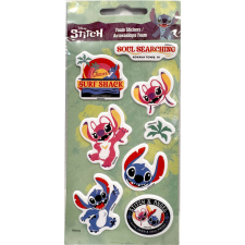 Disney Lilo és Stitch, A csillagkutya Surf Shack pufi szivacs matrica szett matrica