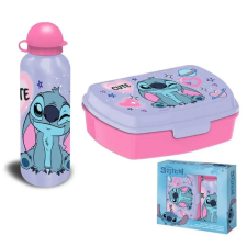 Disney Lilo és Stitch, A csillagkutya This World szendvicsdoboz + alumínium kulacs szett babaétkészlet