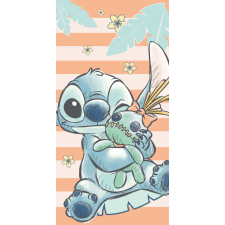 Disney Lilo és Stitch, A csillagkutya Tropical Hugs fürdőlepedő, strandtörölköző 70x140cm lakástextília