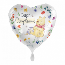 Disney Micimackó Fun Buon Compleanno fólia lufi 43 cm party kellék