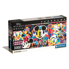 Disney Mickey 1000 db-os panorama Compact puzzle Clementoni puzzle, kirakós