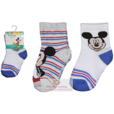 Disney Mickey Baba zokni 2 pár/csomag gyerek zokni