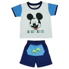  Disney Mickey bajusz mintás 2 részes fiú nyári szett babaruha szett