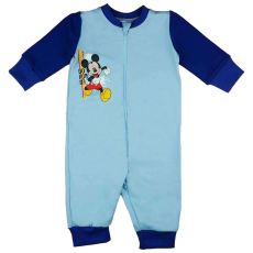Disney Mickey, belül bolyhos, overálos pizsama - 116-os méret