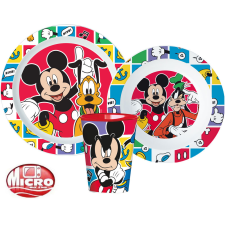 Disney Mickey Better Together étkészlet, micro műanyag szett babaétkészlet