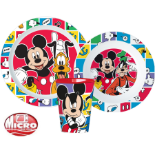 Disney Mickey Better Together étkészlet, micro műanyag szett 260 ml-es pohárral Nr2 babaétkészlet