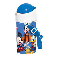 Disney Mickey Blue kulacs, sportpalack 500 ml kulacs, kulacstartó