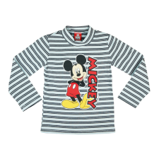 Disney Mickey csíkos hosszú ujjú póló (méret: 74-116) babapóló, ing