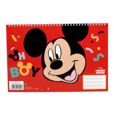 Disney Mickey Disney Mickey Oh Boy A/4 spirál vázlatfüzet, 30 lapos füzet