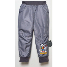 Disney Mickey egér bélelt vízlepergetős nadrág szürke 5-6 év (116 cm) gyerek nadrág