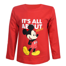 Disney Mickey egér hosszú ujjú póló 2-3 év (98 cm)