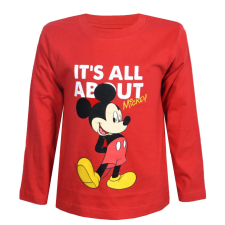 Disney Mickey egér hosszú ujjú póló 5-6 év (116 cm) gyerek póló