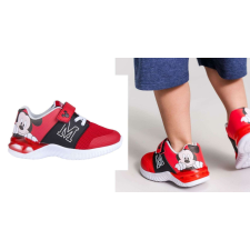 Disney Mickey egér LED villogó, világító utcai cipő 27 gyerek cipő